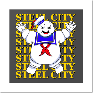 Steel City Stay Puft Posters and Art